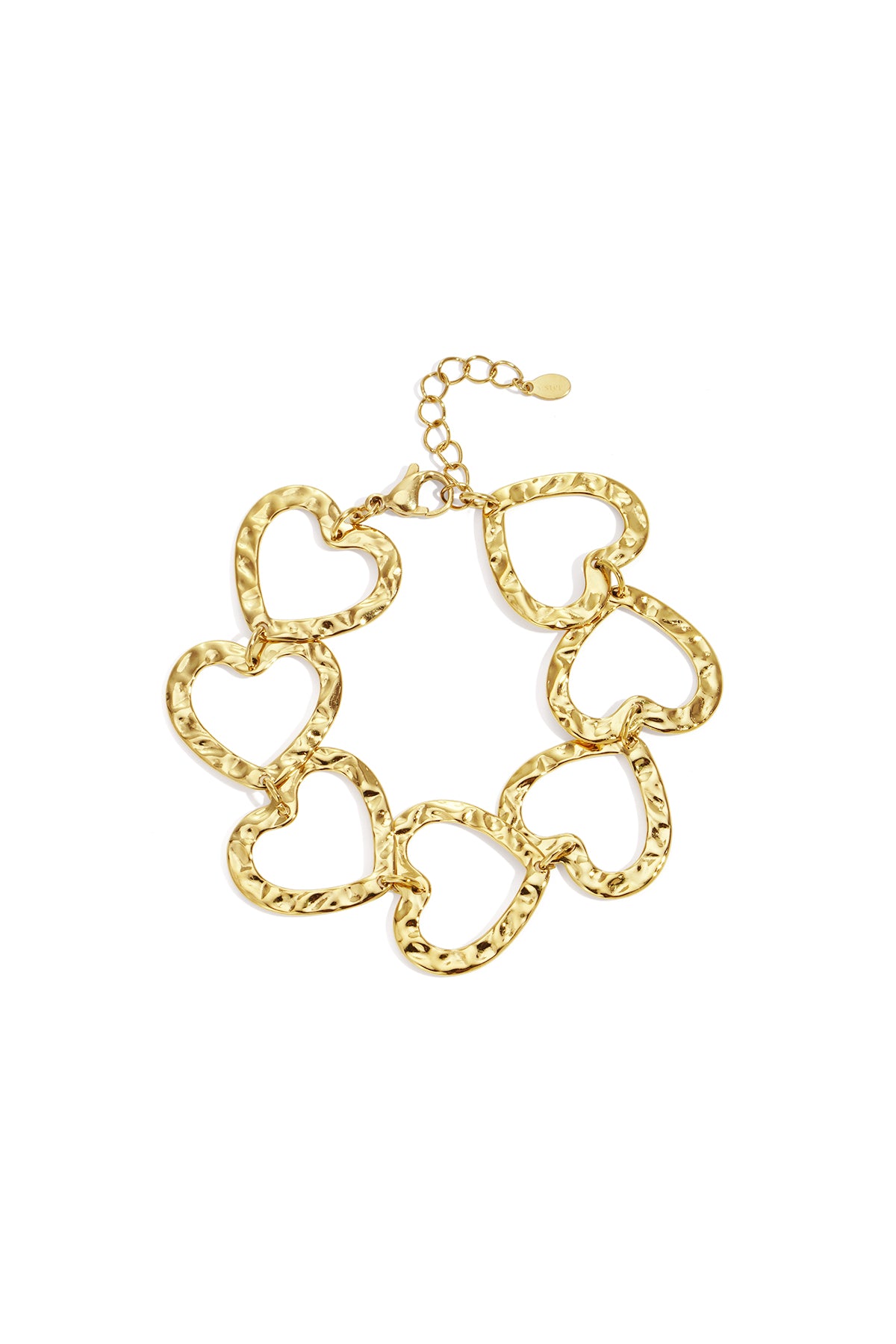 Lovie - schakelarmband Goud