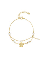 Fleurie - bedelarmband Goud