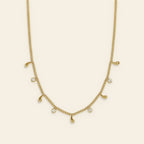 Rosée - Druppel ketting goudkleur