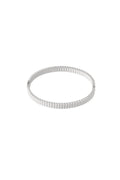 Tessa - manchet armband zilverkleurig