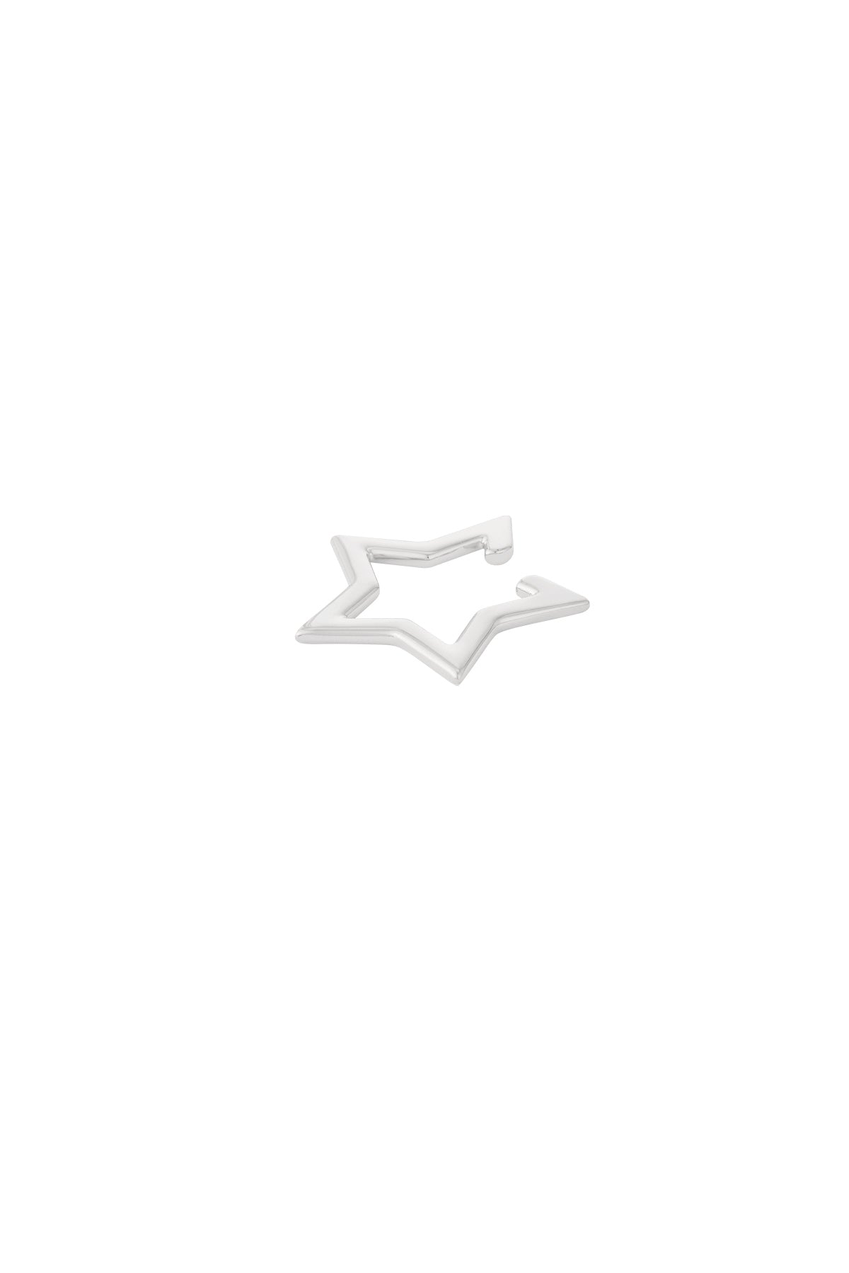 Glam Star - earcuff Zilver