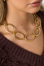 Halo - klassieke ketting Goud detail