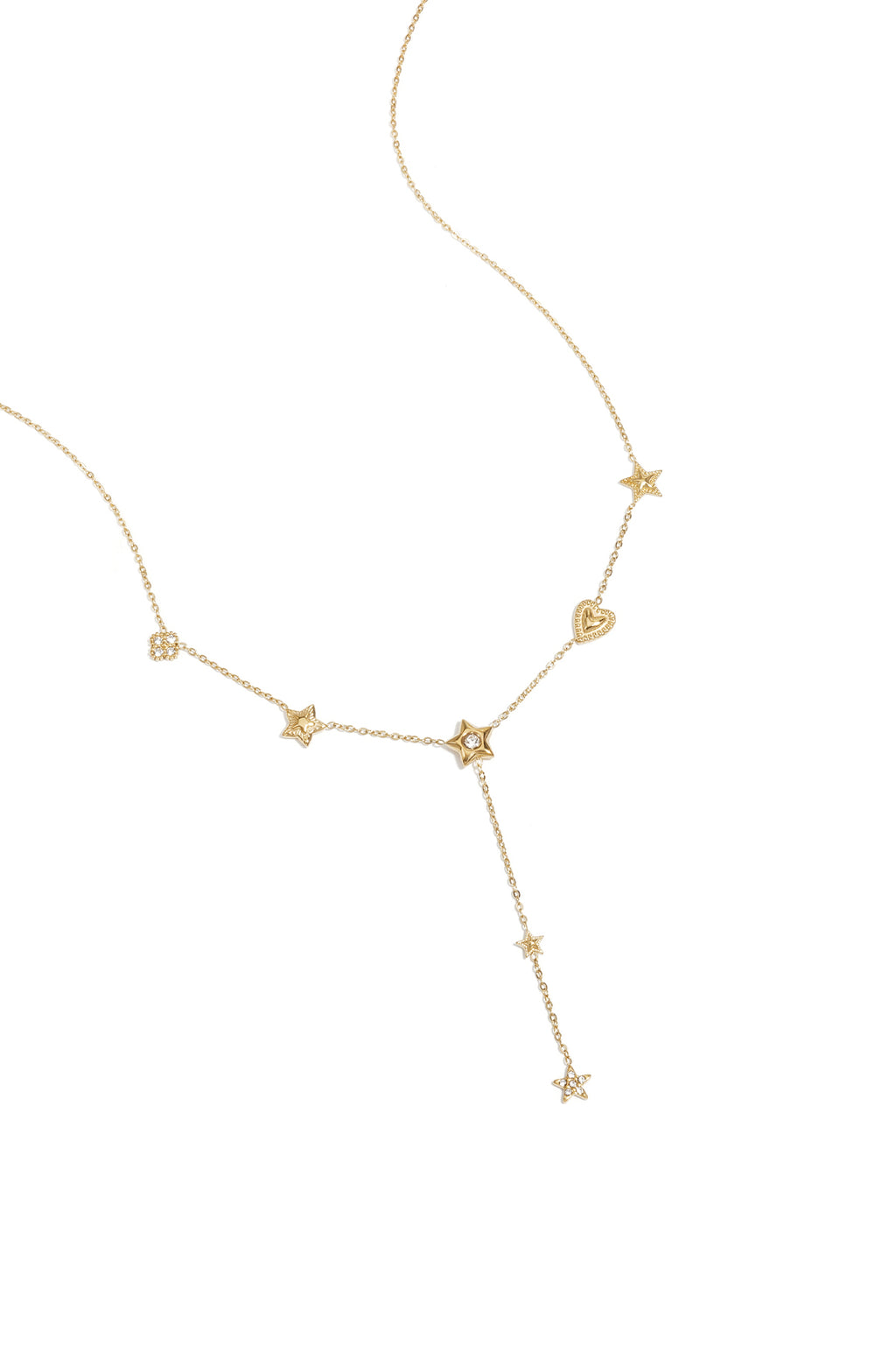 Elara - hanger ketting Goud