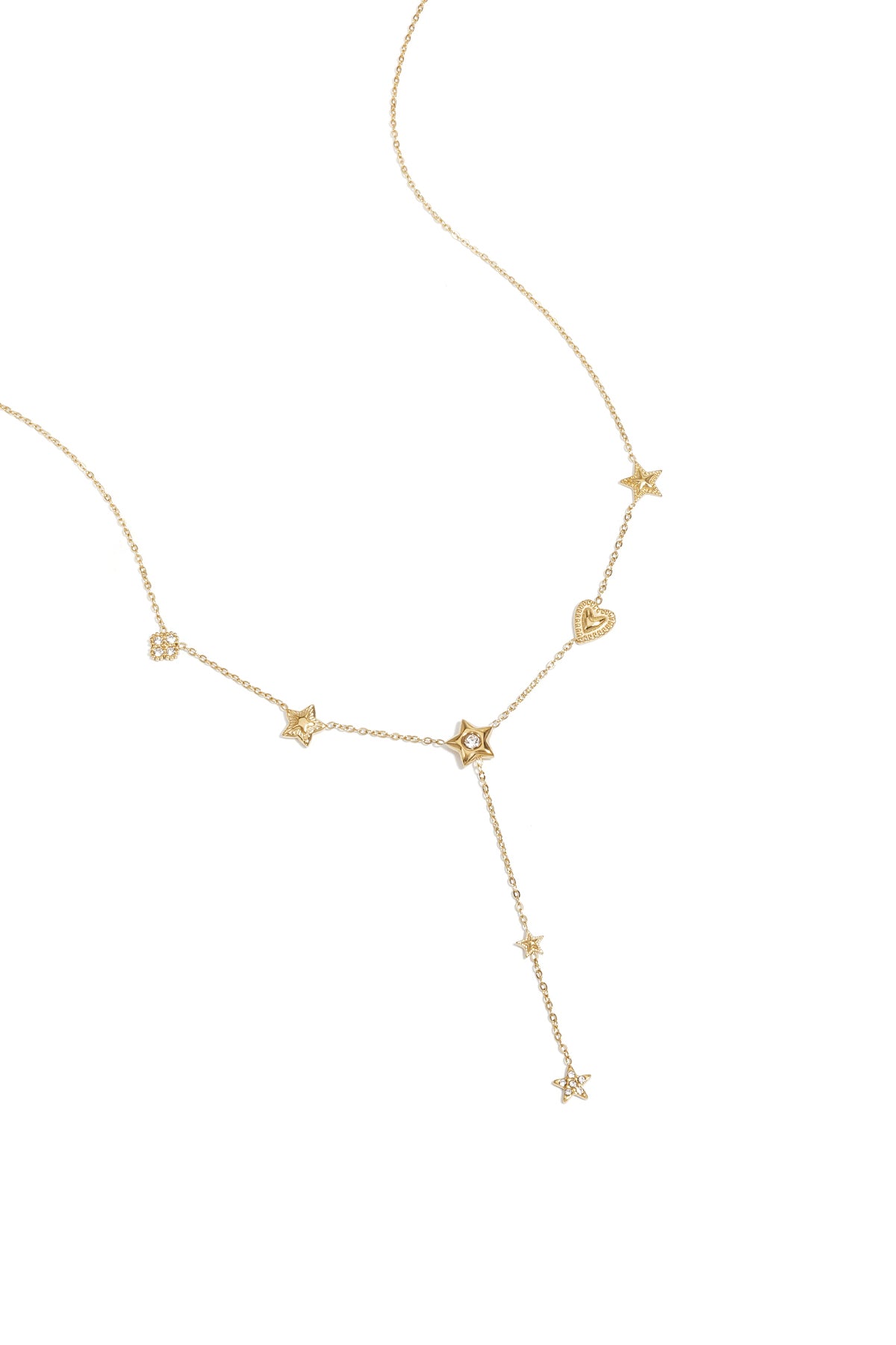 Elara - hanger ketting Goud