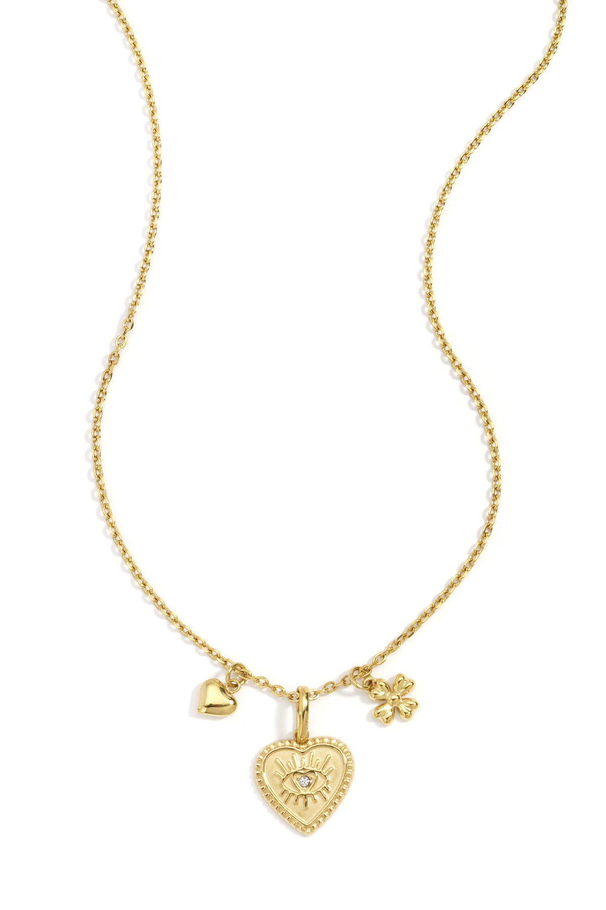 Eye - hanger ketting Goud