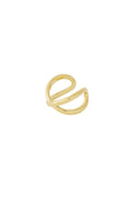 Linked - earcuff Goud