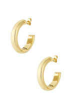 Nila - hoops Goud