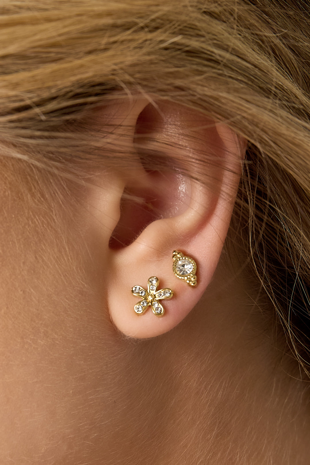 Drift - studs Goud detail