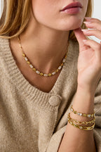 Prisma - Ketting met zirkonia stenen