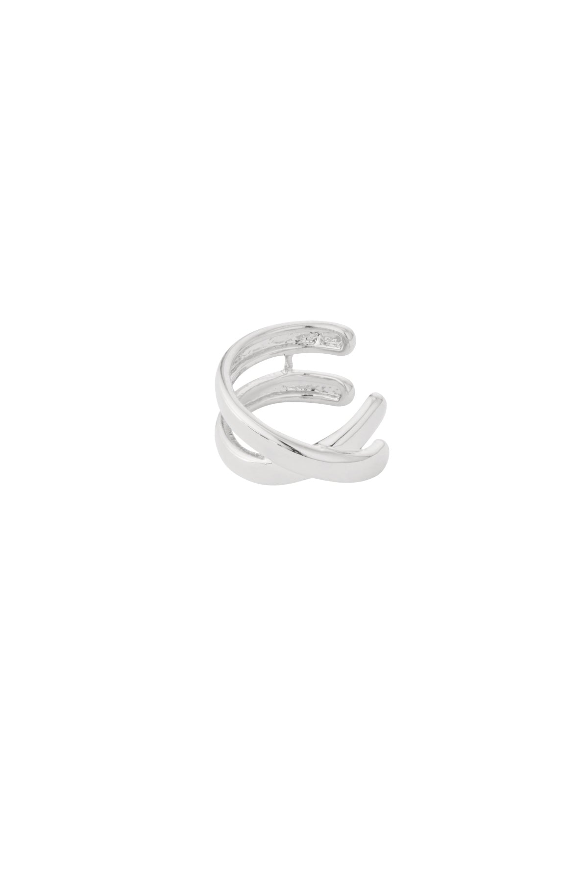 Effortless - earcuff Zilver
