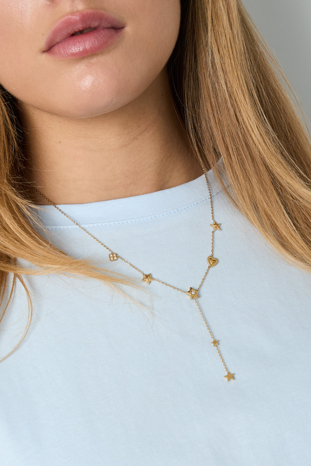 Starlet - hanger ketting Goud
