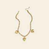Amour - Hartjes schakelketting