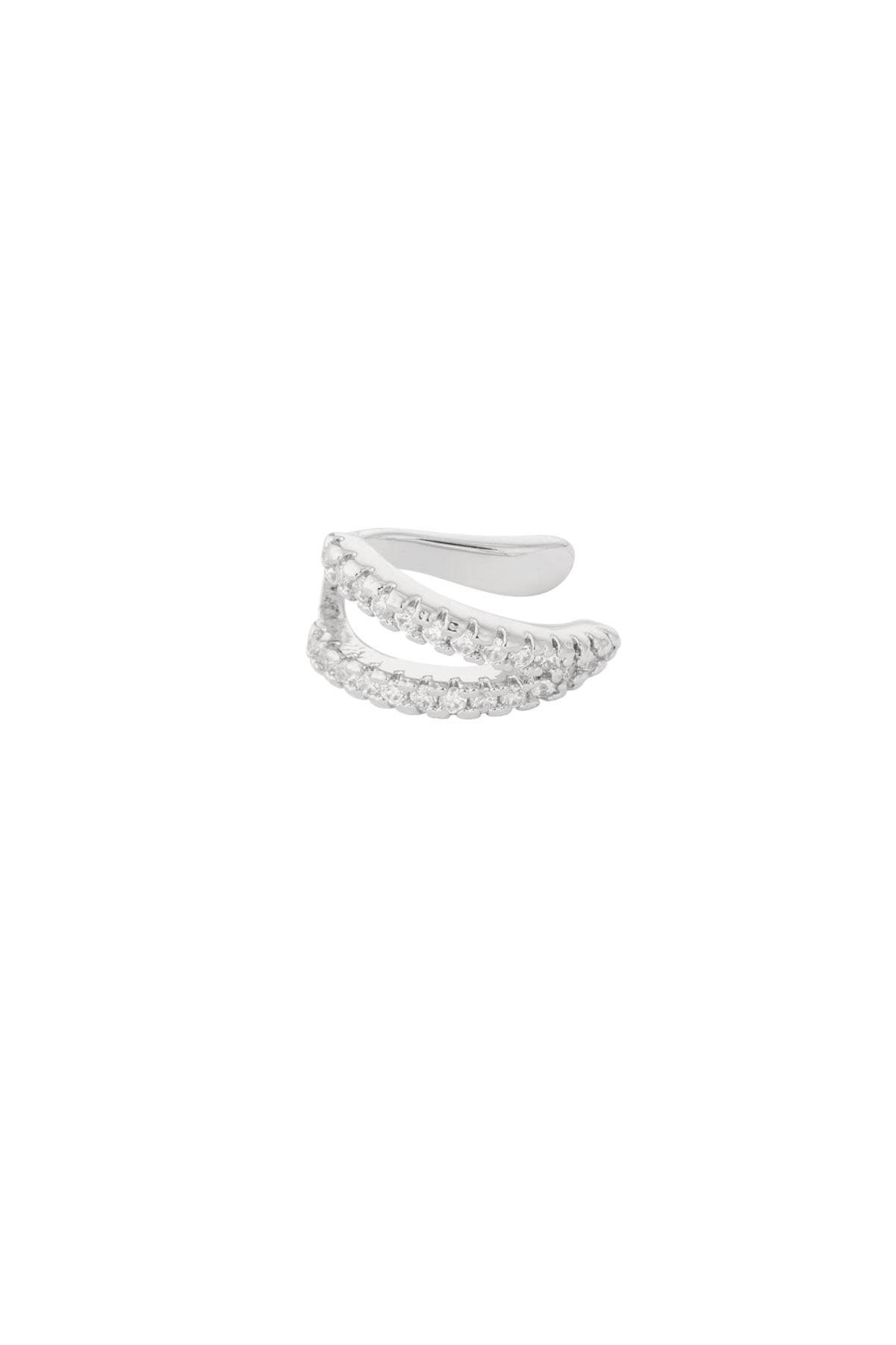 Extra Touch - earcuff Zilver