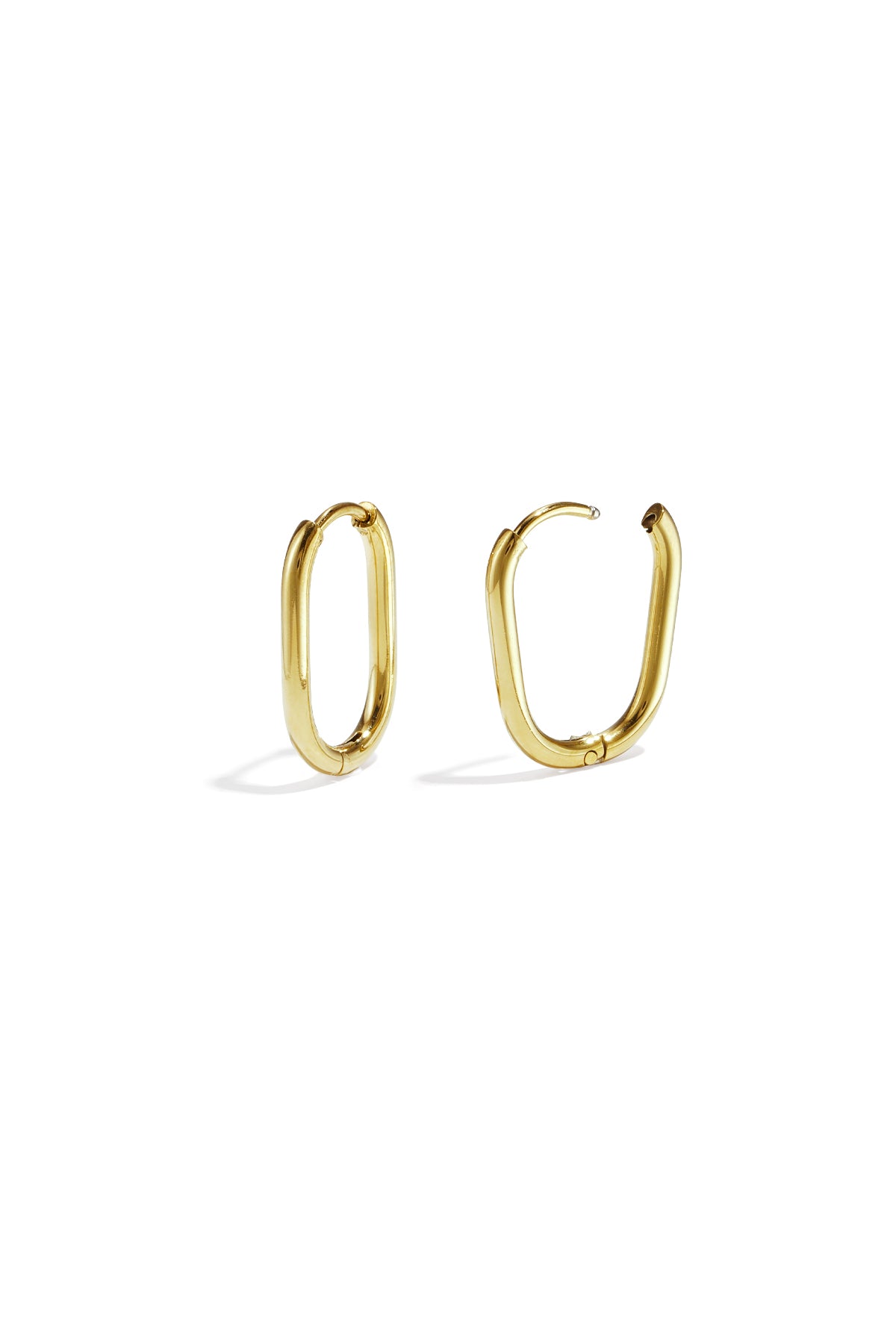 Olive - hoops Goud