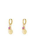 Rose - studs Roze