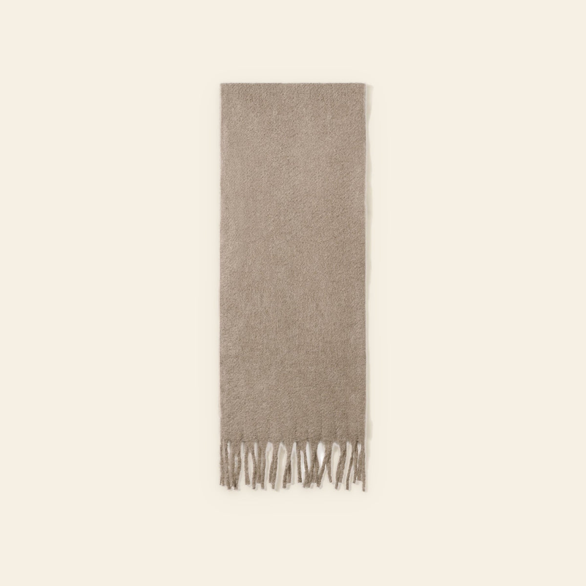 Maud - Sjaal met wol taupe