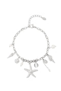 Solstice - bedelarmband Goud detail