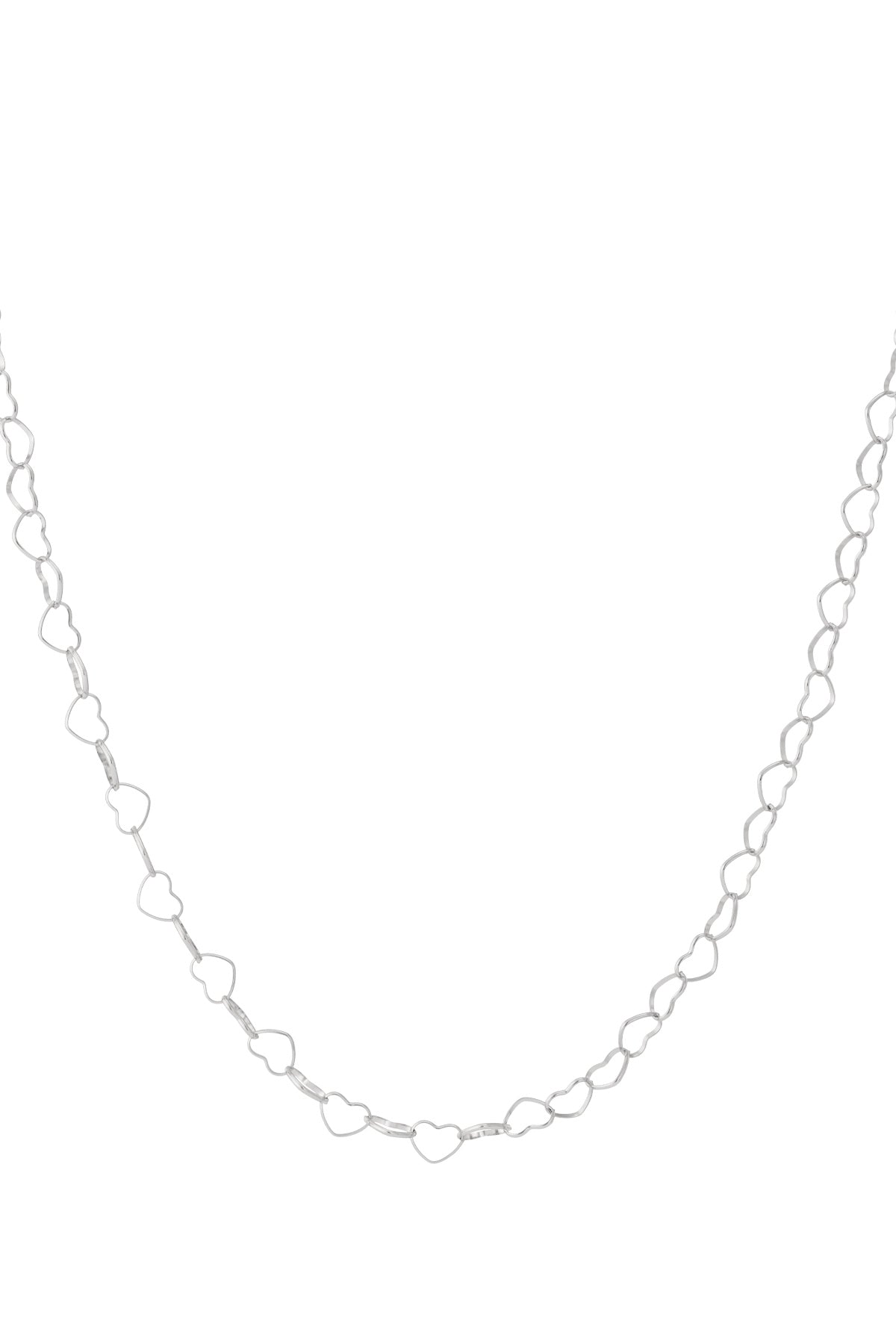 Personal Heart - hartjes ketting Zilver
