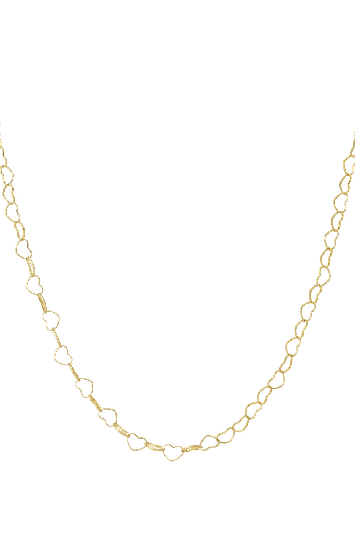 Personal Heart - hartjes ketting Goud