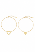Linka - schakelarmband Goud