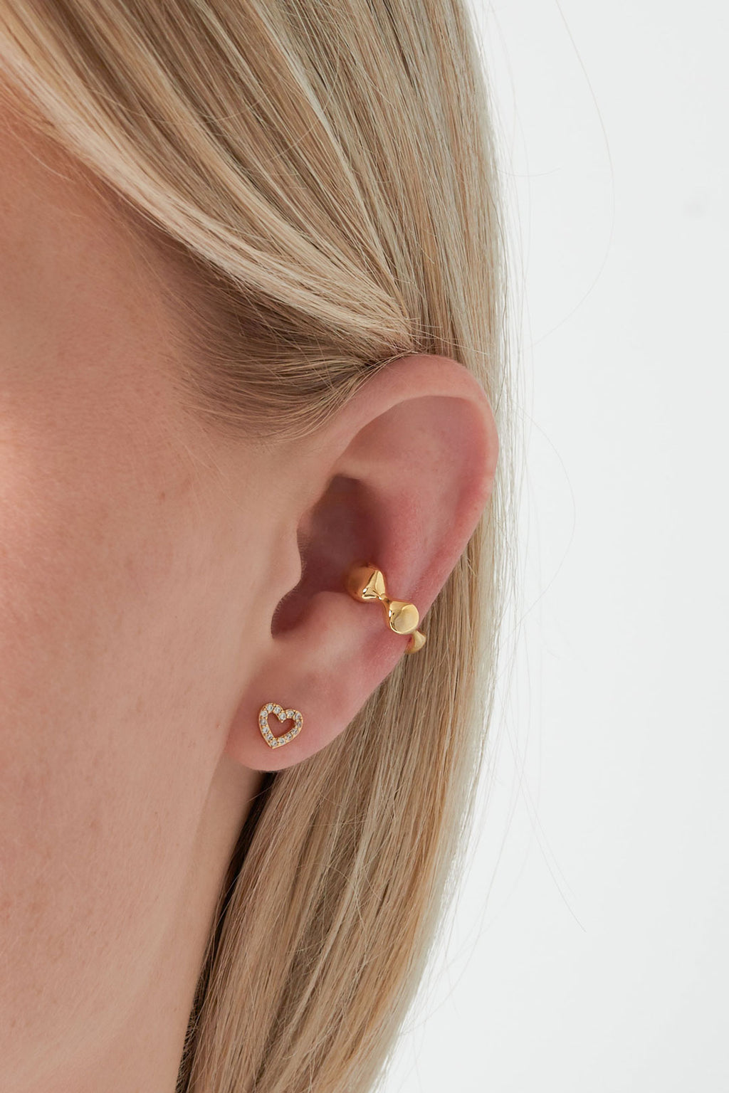 Everyday - earcuff Goud aan oor