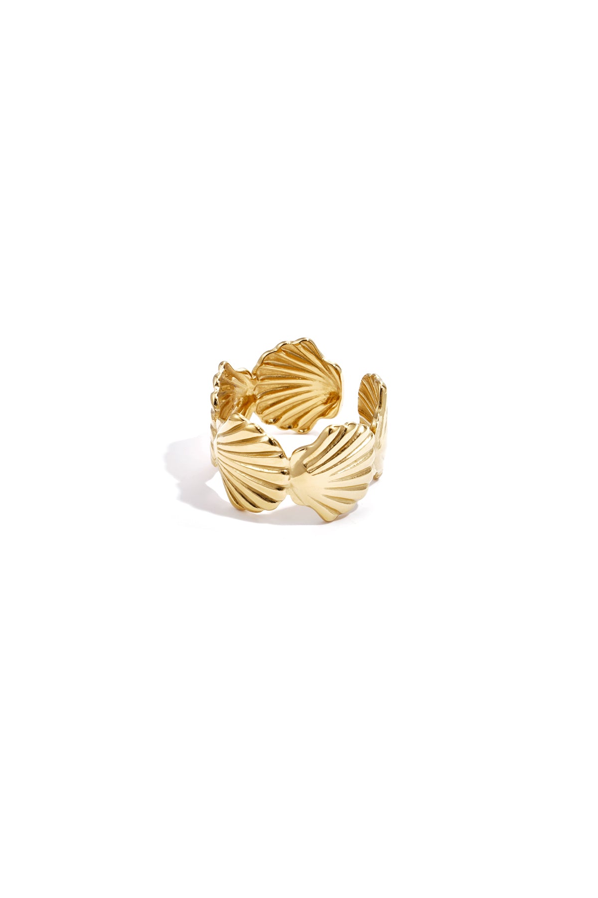 Shelly - statement ring Goud