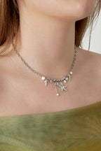 Summer - zomerse ketting Zilver
