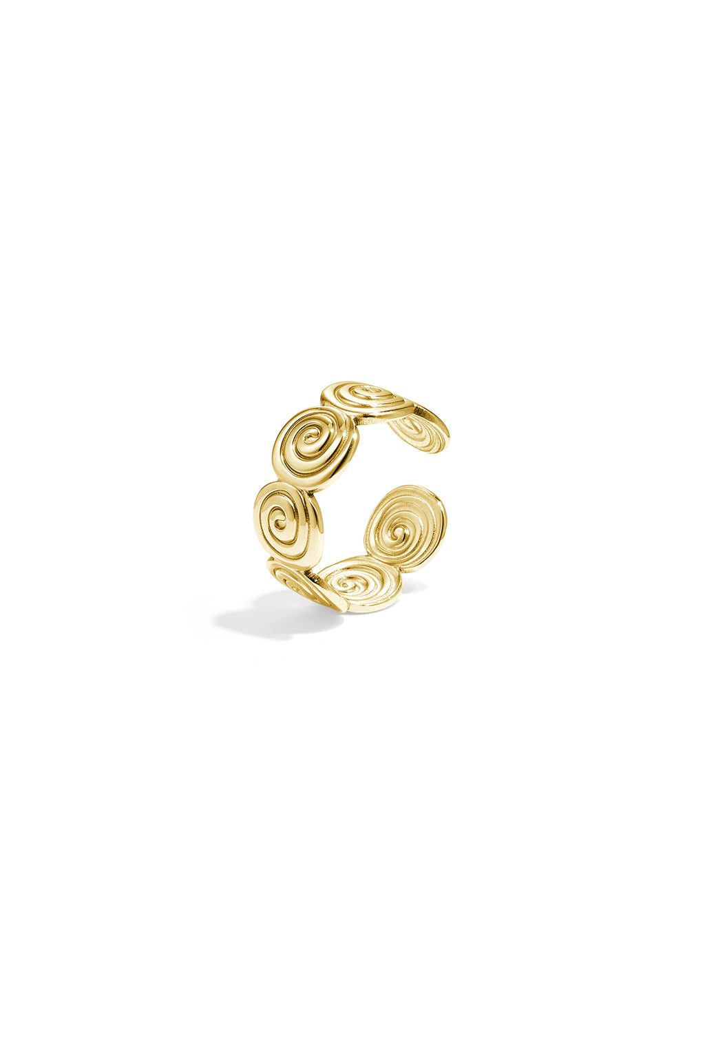 Curl - bandring Goud