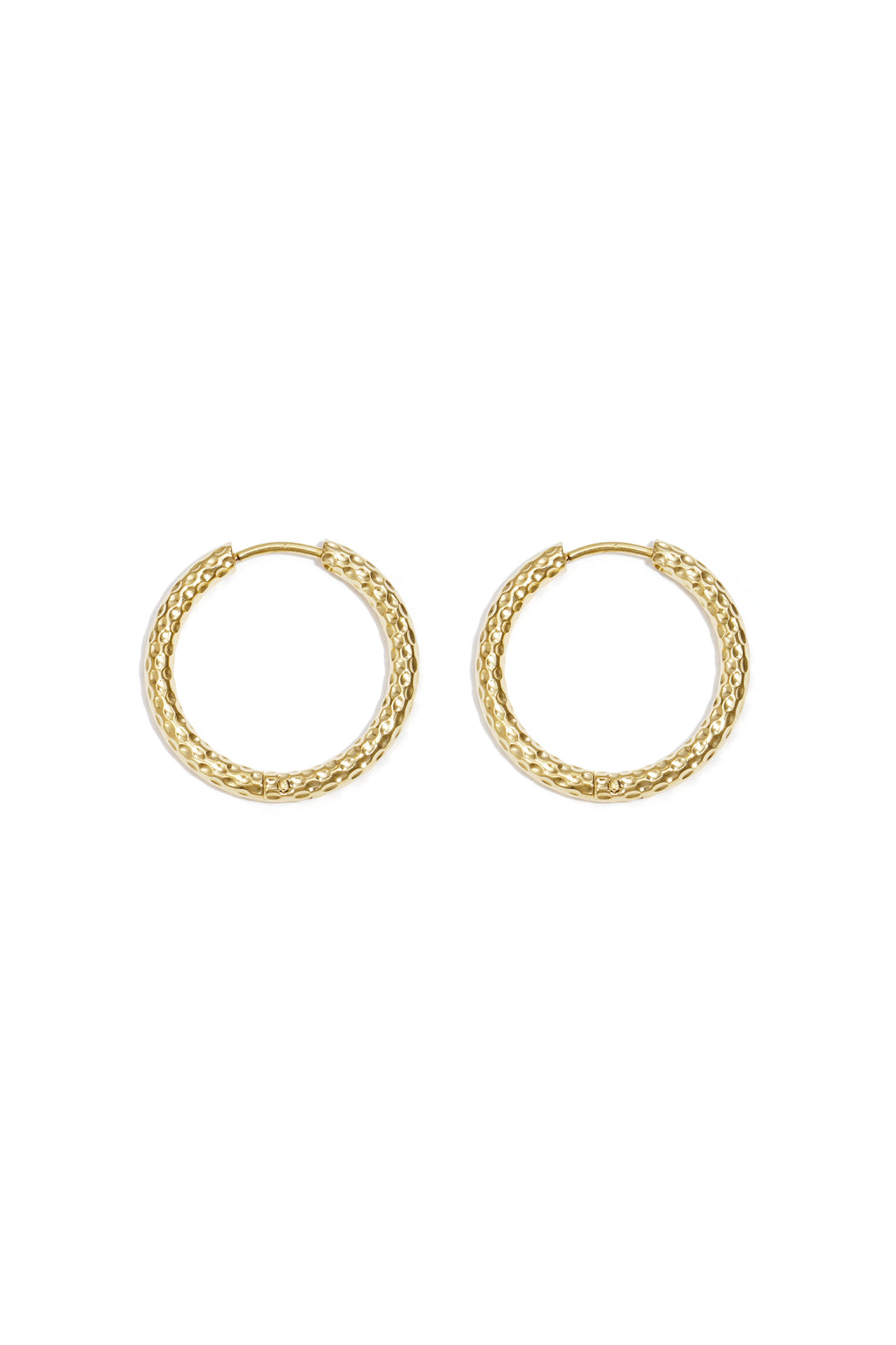 Nina - hoops Goud