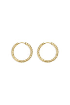 Nina - hoops Goud