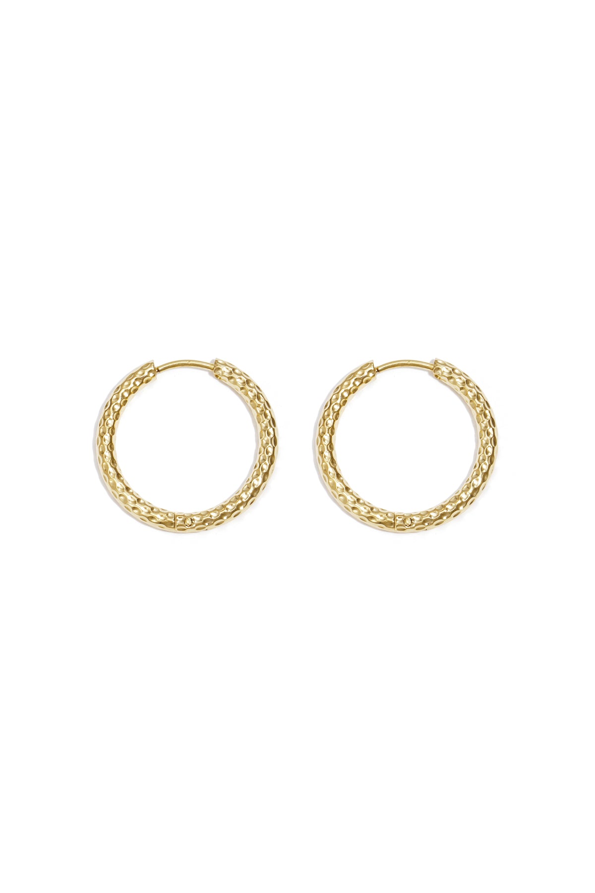 Nina - hoops Goud