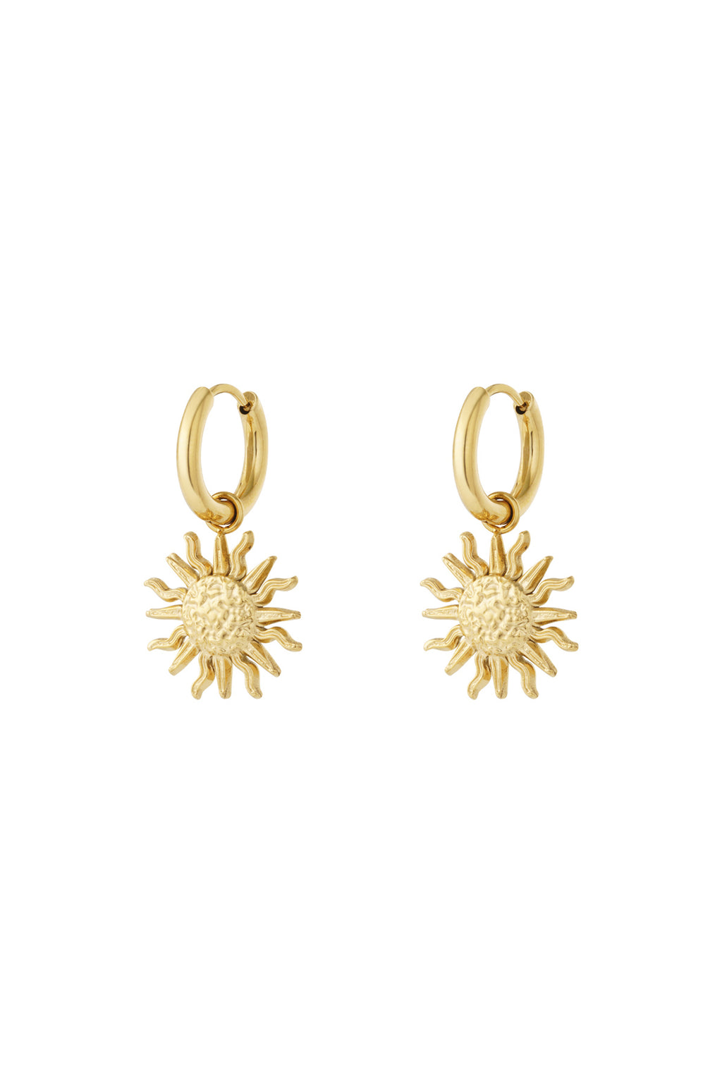 Sunny - druppel oorbellen Goud