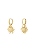 Sunny - druppel oorbellen Goud