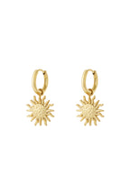 Sunny - druppel oorbellen Goud