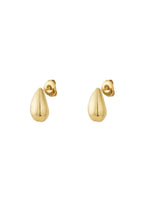 Tear - studs Goud
