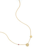 Felicia - hanger ketting gekleurd