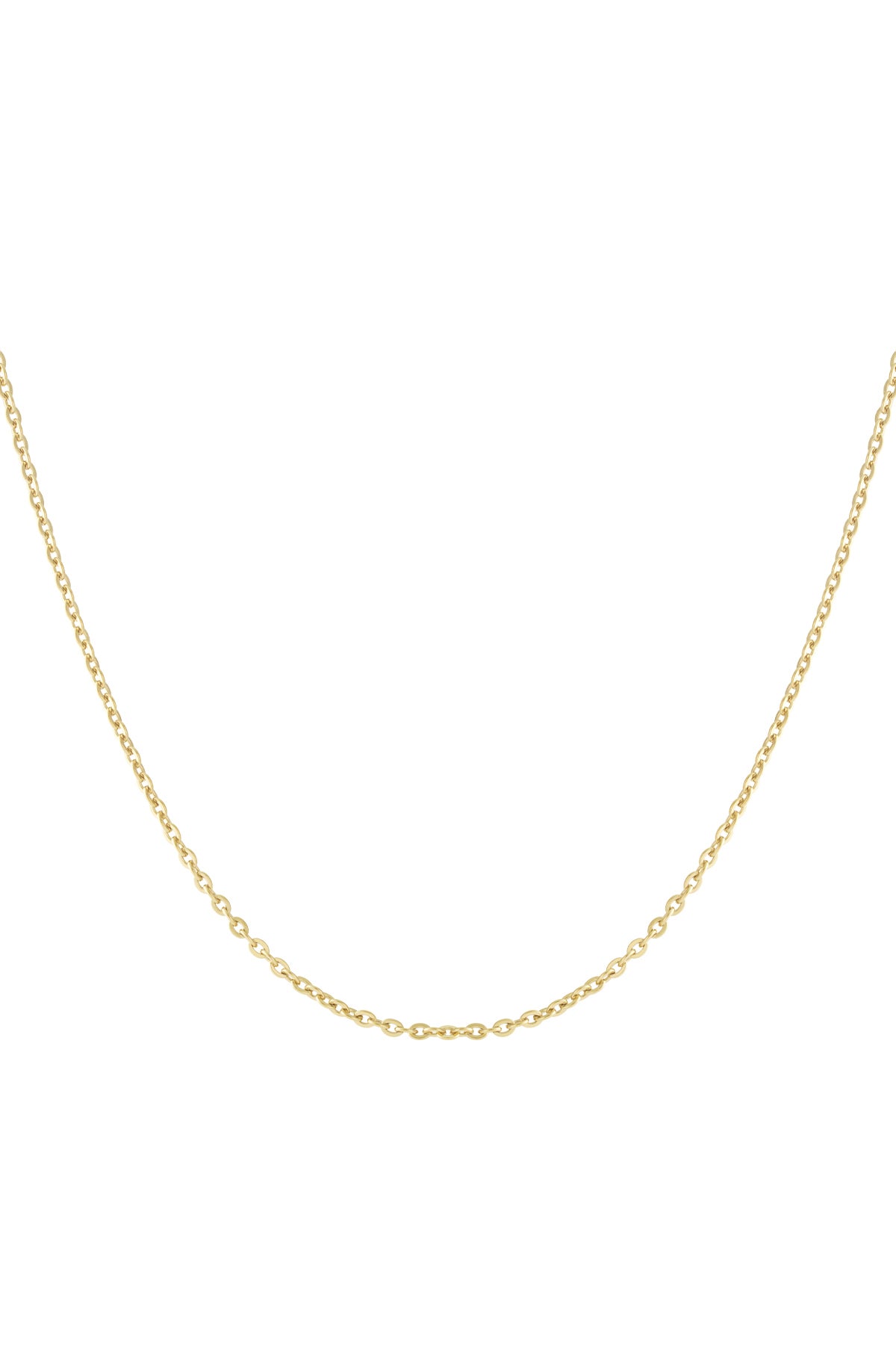 Ette - fijne ketting Goud