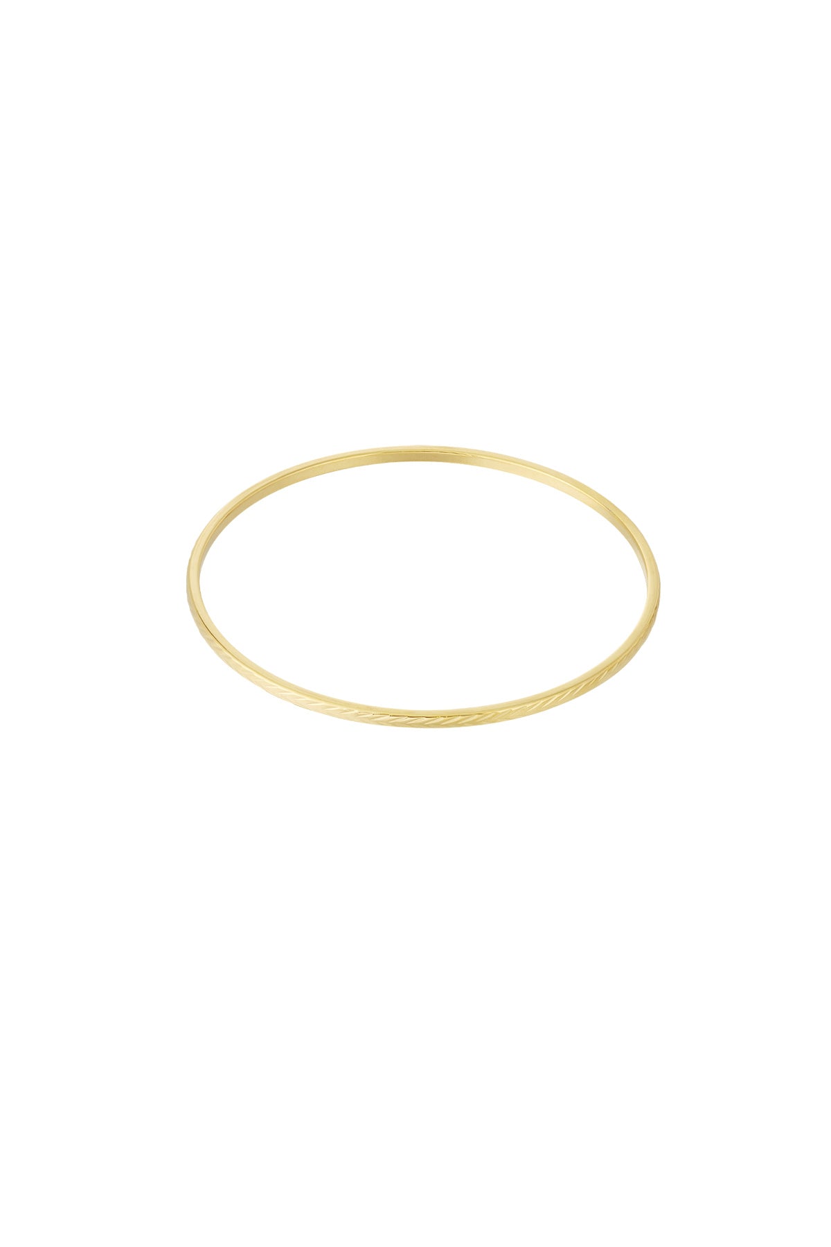 Sleek - manchet armband Goud