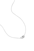 Cara - hanger ketting Goud aan hals