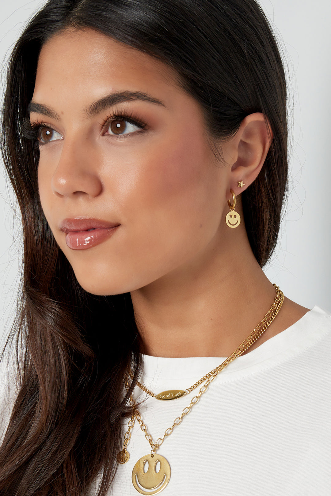 Sunny - studs Goud aan oor